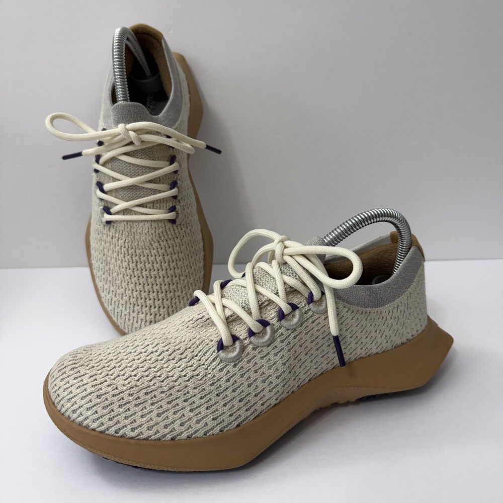 Allbirds Tree Dasher 2 Women's Size 8 Tan Brown Athletic Running Shoes Sneakers